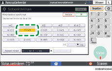 Afbeelding van bedieningspaneel