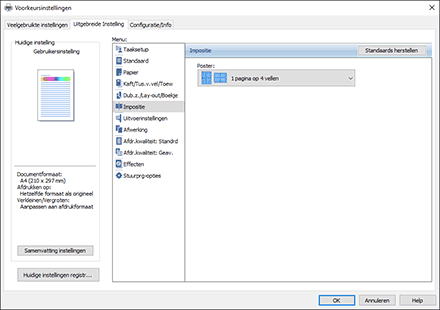 Illustratie stuurprogrammascherm