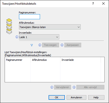 Illustratie stuurprogrammascherm