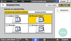 Afbeelding van bedieningspaneel