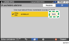 Afbeelding van bedieningspaneel