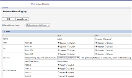 Afbeelding internetbrowserscherm