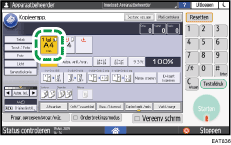 Afbeelding van bedieningspaneel