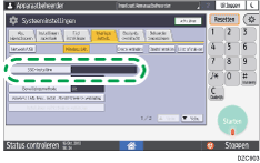 Afbeelding van bedieningspaneel