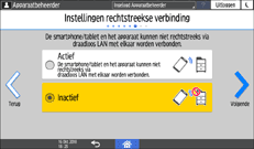 Afbeelding van bedieningspaneel
