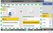 Ilustracja ekranu panela operacyjnego