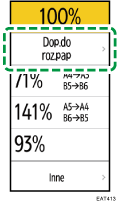 Ilustracja ekranu panela operacyjnego