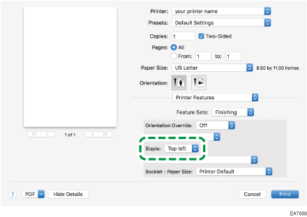 Иллюстрация окна драйвера