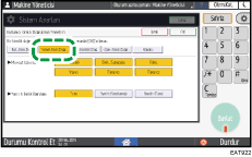İşletim paneli ekran görseli
