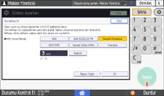 İşletim paneli ekran görseli
