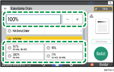 İşletim paneli ekran görseli