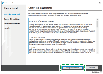 Il·lustració de l'instal·lador del driver