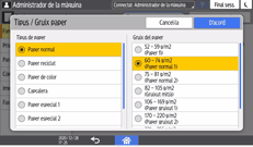 Il·lustració de pantalla del tauler d'operacions