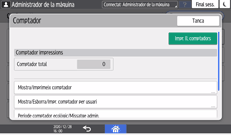 Il·lustració de pantalla del tauler d'operacions