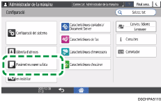 Il·lustració de pantalla del tauler d'operacions