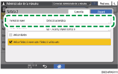 Il·lustració de pantalla del tauler d'operacions