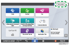 Il·lustració de pantalla del tauler d'operacions