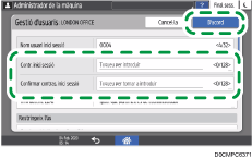 Il·lustració de pantalla del tauler d'operacions
