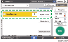Il·lustració de pantalla del tauler d'operacions