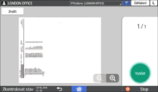 Ilustrace ovládacího panelu