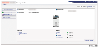 Illustration af webbrowser-skærm