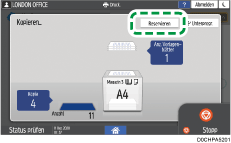 Abbildung Bedienfeld-Display