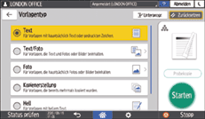 Abbildung Bedienfeld-Display