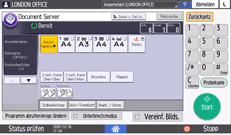 Abbildung Bedienfeld-Display