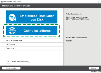 Abbildung für Treiberinstallation