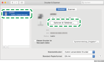 Abbildung Treiberbildschirm