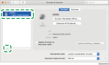 Abbildung Treiberbildschirm