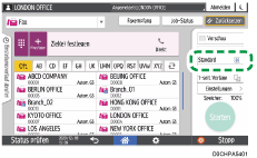Abbildung Bedienfeld-Display