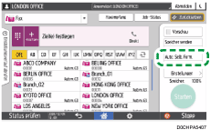 Abbildung Bedienfeld-Display