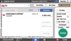 Abbildung Bedienfeld-Display