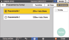 Abbildung Bedienfeld-Display
