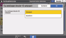 Abbildung Bedienfeld-Display