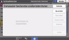 Abbildung Bedienfeld-Display
