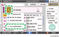 Abbildung Bedienfeld-Display