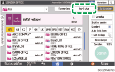 Abbildung Bedienfeld-Display