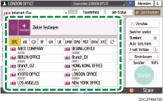 Abbildung Bedienfeld-Display