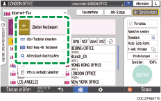 Abbildung Bedienfeld-Display