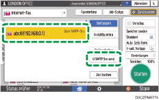 Abbildung Bedienfeld-Display