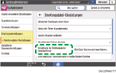 Abbildung Bedienfeld-Display