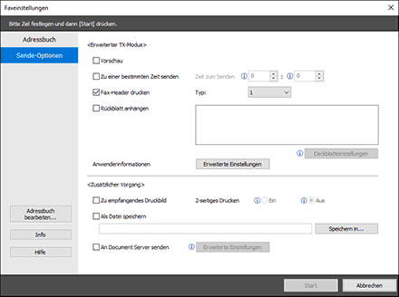 Abbildung Treiberbildschirm