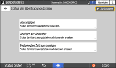 Abbildung Bedienfeld-Display