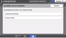 Abbildung Bedienfeld-Display