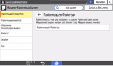 Abbildung Bedienfeld-Display