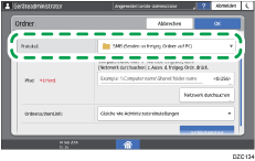 Abbildung Bedienfeld-Display