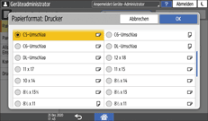 Abbildung Bedienfeld-Display