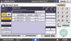 Abbildung Bedienfeld-Display